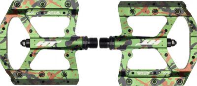Ht components ae05 camo groene platte pedalen