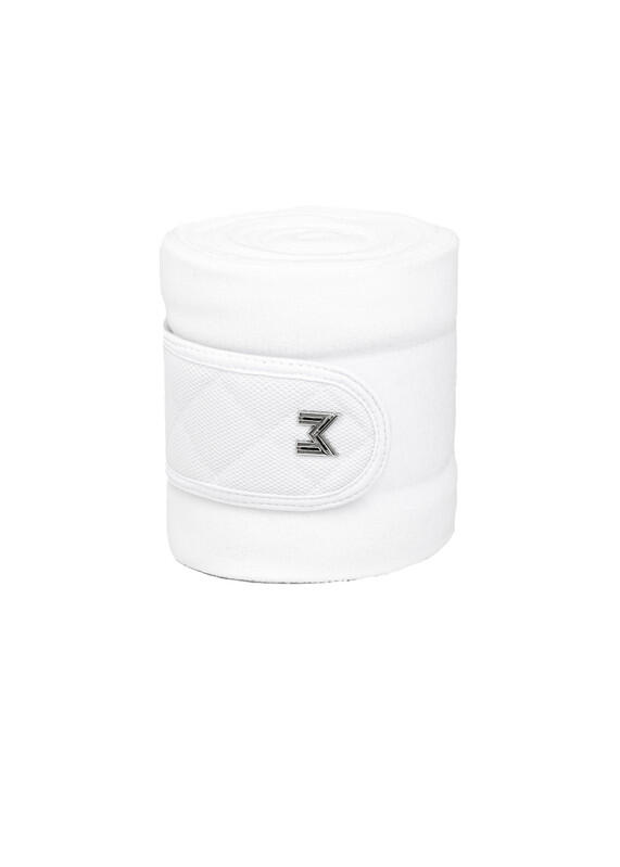 Vendas Polares Equitación Maximilian Crew Blanco 2/2
