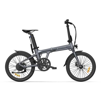 ADO Air20 Vélo électrique Pliable, EBike Entraînement par Courroie, 17.5kg, LCD