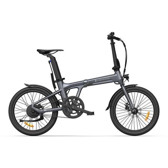 ADO Air20 Vélo électrique Pliable, EBike Entraînement par Courroie, 17.5kg, LCD