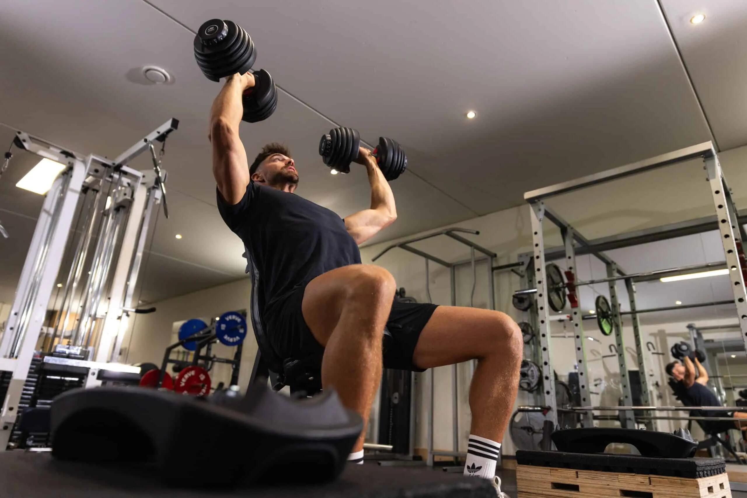 Verstelbare Dumbbell - 2 tot 24kg - Selector dumbbell - 1 stuk 6/7