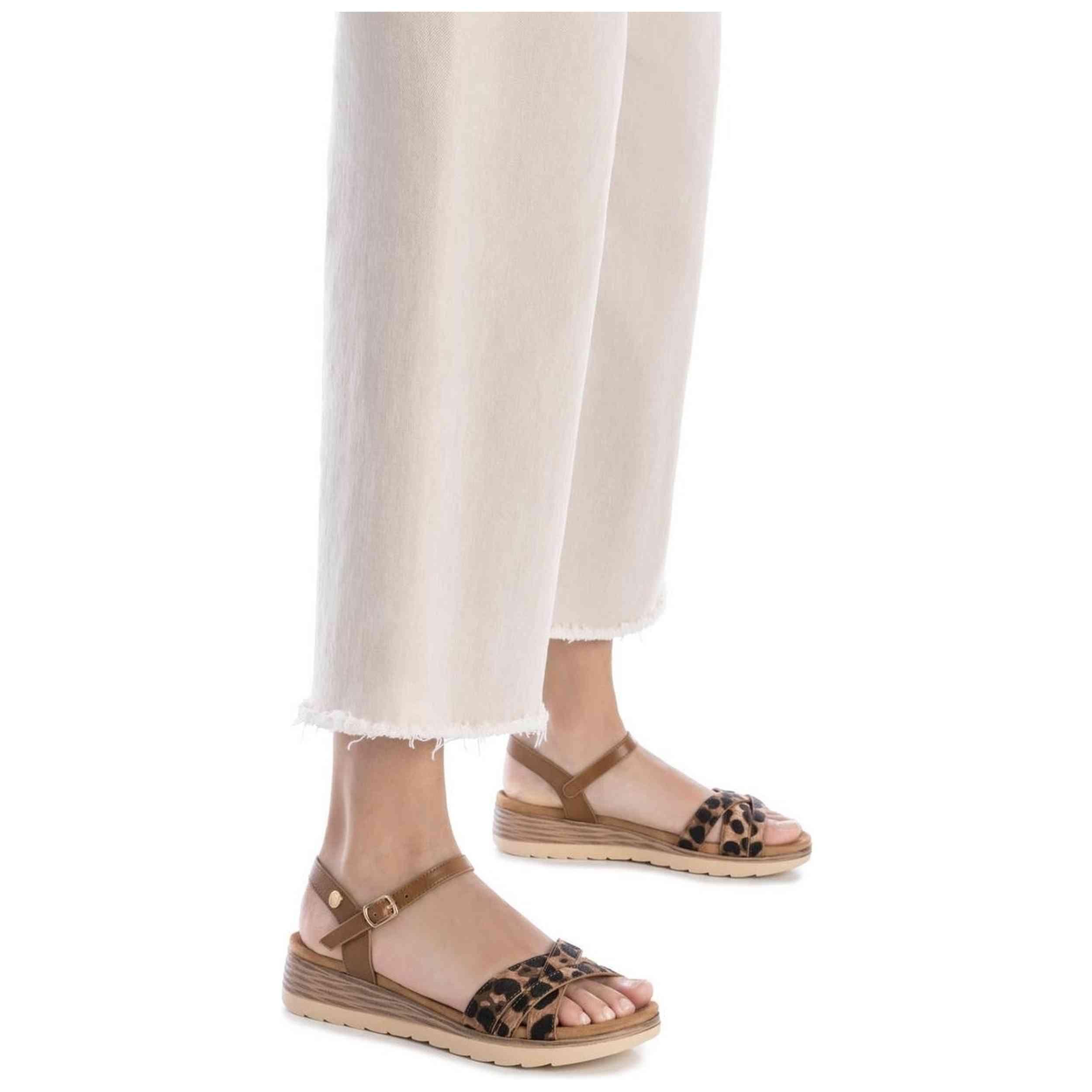 Sandales Xti modèle SANDALIA SRA C. CAMEL pour femmes 5/5