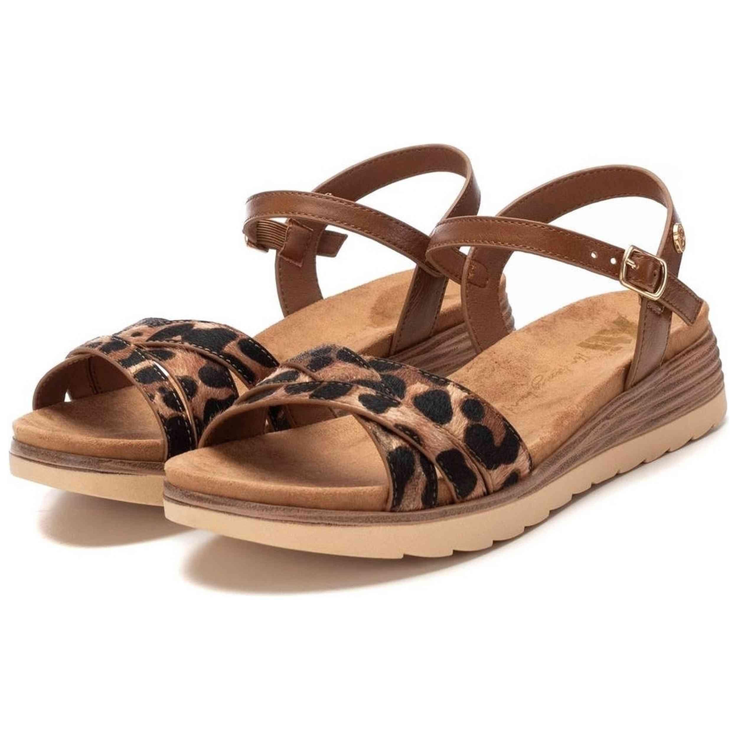 Sandales Xti modèle SANDALIA SRA C. CAMEL pour femmes 4/5