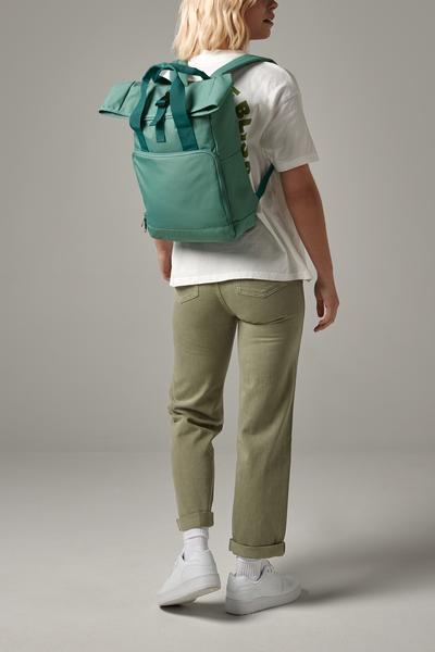 Zaino con chiusura a rotolo e tasca frontale con zip Bag Base 2/3