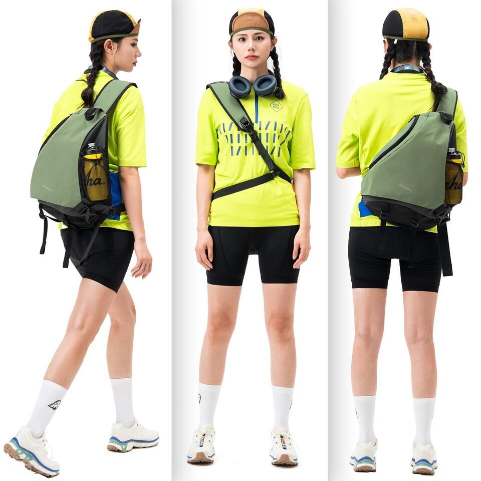 ROCKBROS Sling Bag wasserabweisend Magnetverschluss Schultertasche 4/4