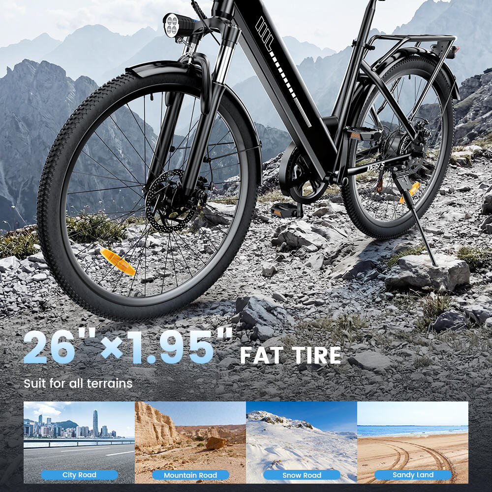 iScooter Ucitys Bicicletta elettrica da donna, 7 velocità, APP 7/7