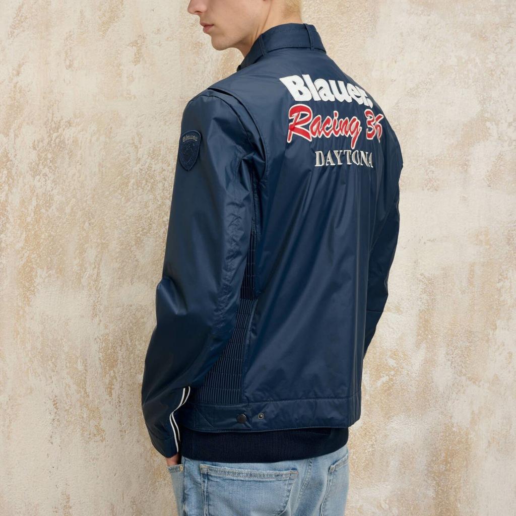 Kurtka BLAUER BIKER DAYTONA TETLOW Niebieski 3/5