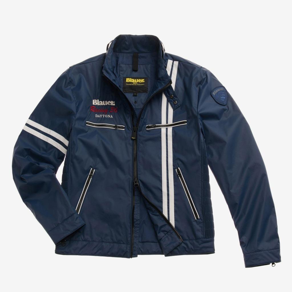 Kurtka BLAUER BIKER DAYTONA TETLOW Niebieski 2/5