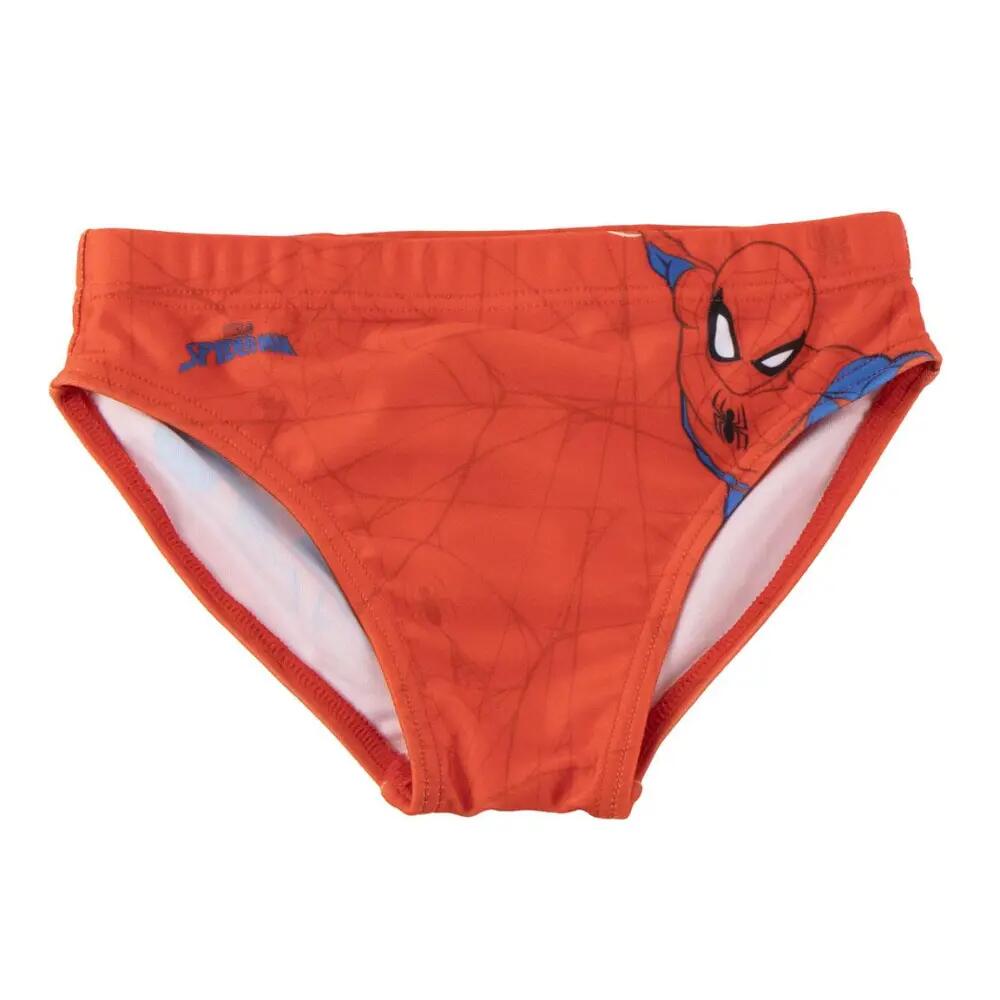 Bañador Slip Spiderman Rojo Niño 1/2