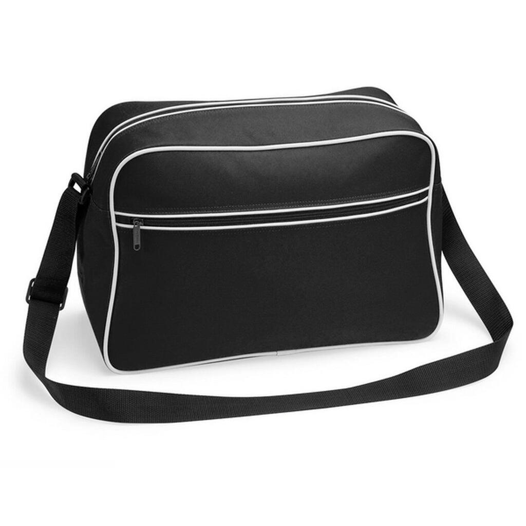 Sac bandoulière Rétro - Black / White - One Size