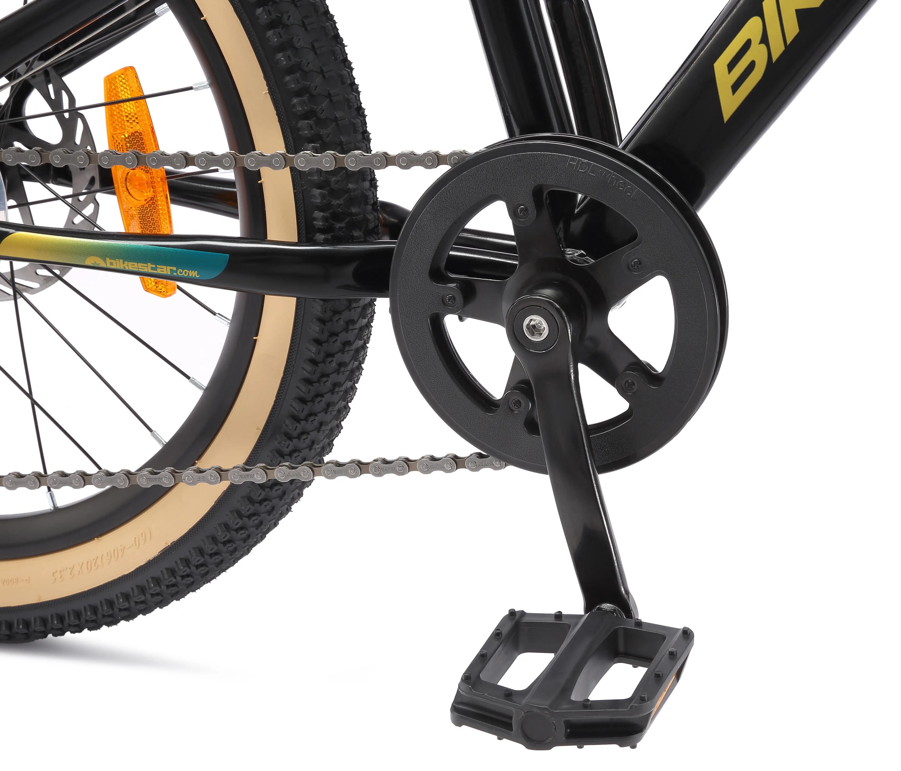 MTB 20" Kinderrad 6 Jahre, hardtail, 7 Gang, Scheibenbremse 6/7