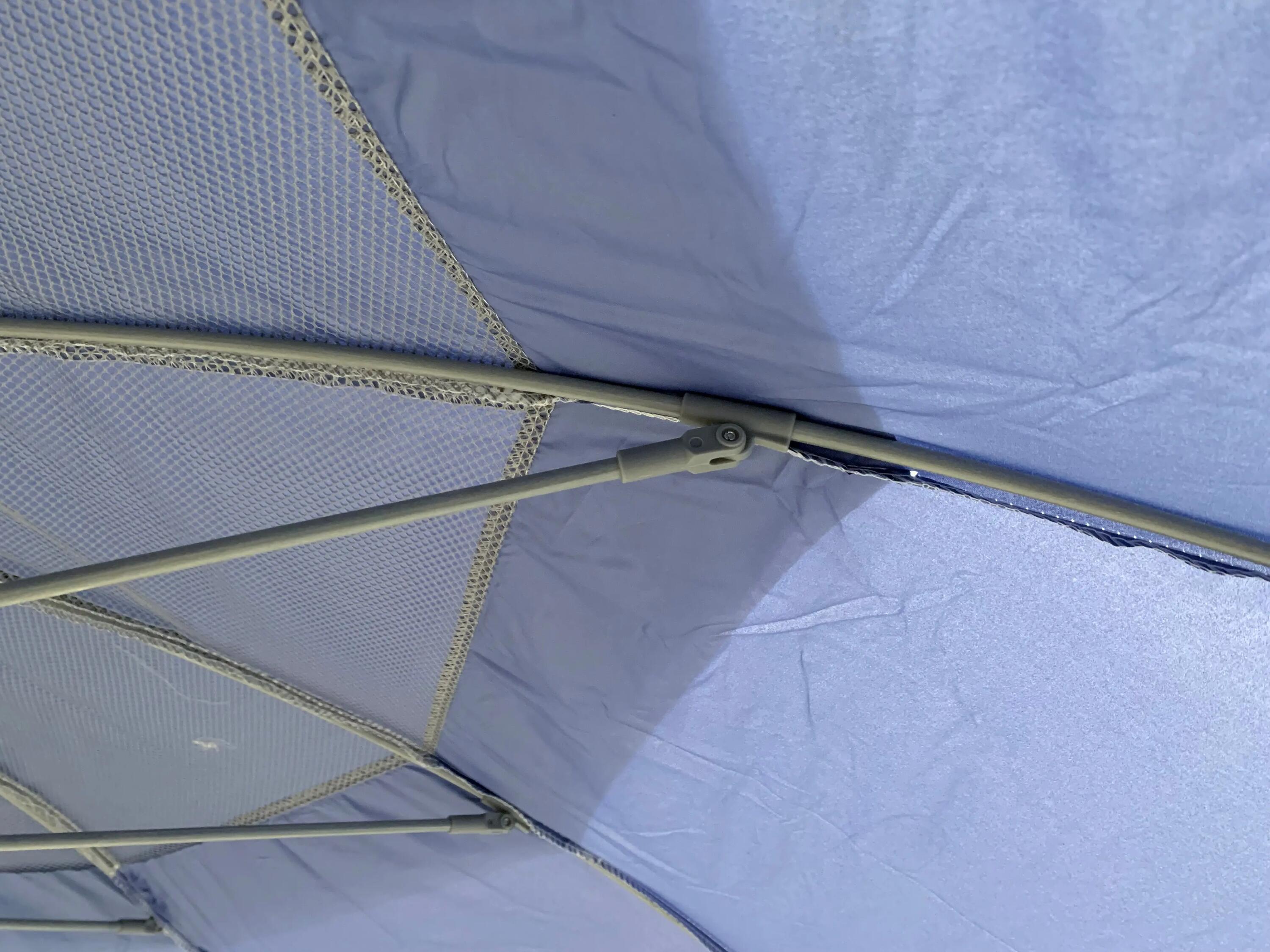 Umbrelă plajă Maui & Sons UltraLight 190 cm rabatabilă, UPF+50, husă inclusă 2/4