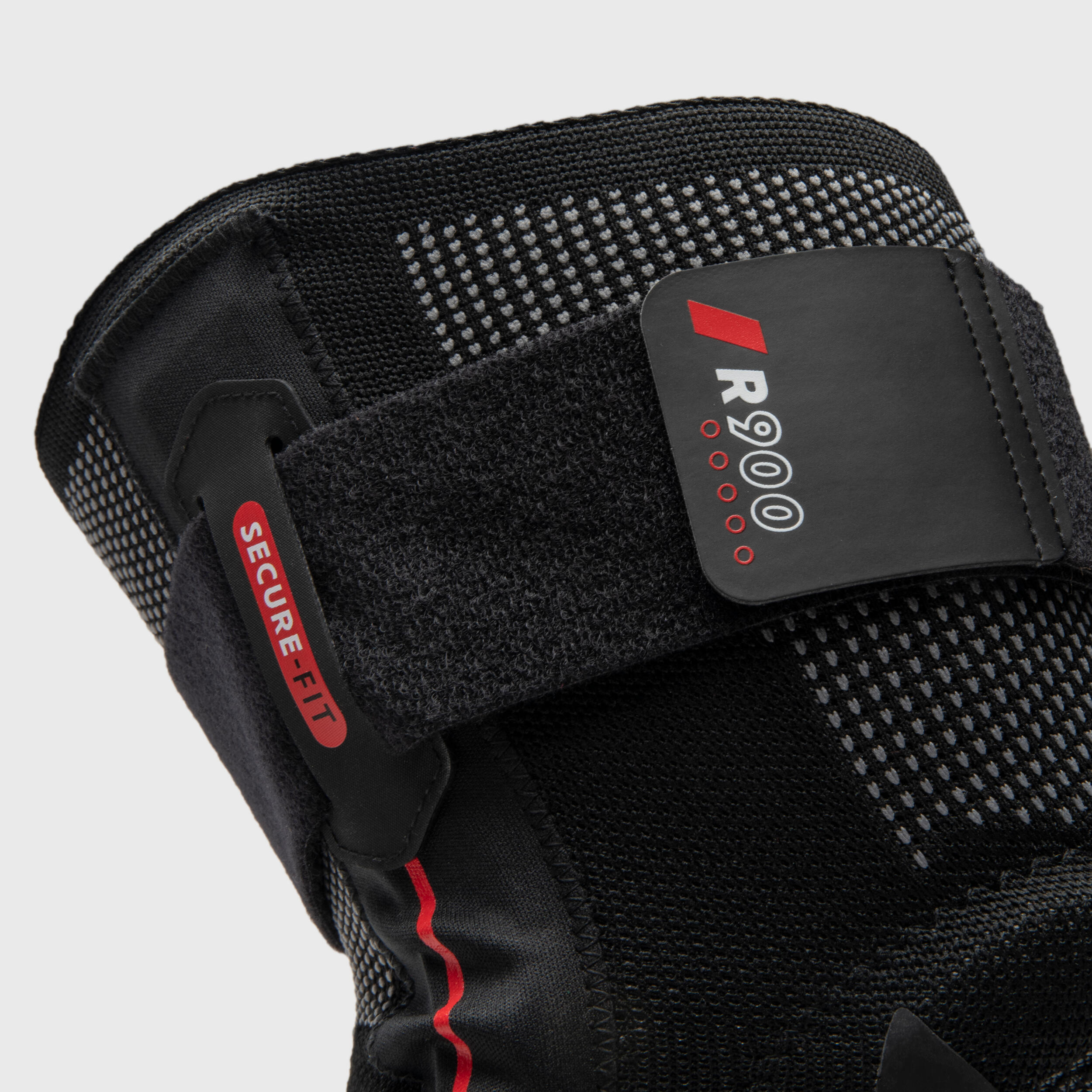 Genouillère de maintien ligamentaire gauche/droite Adulte- Genouillère R900 noir 5/8