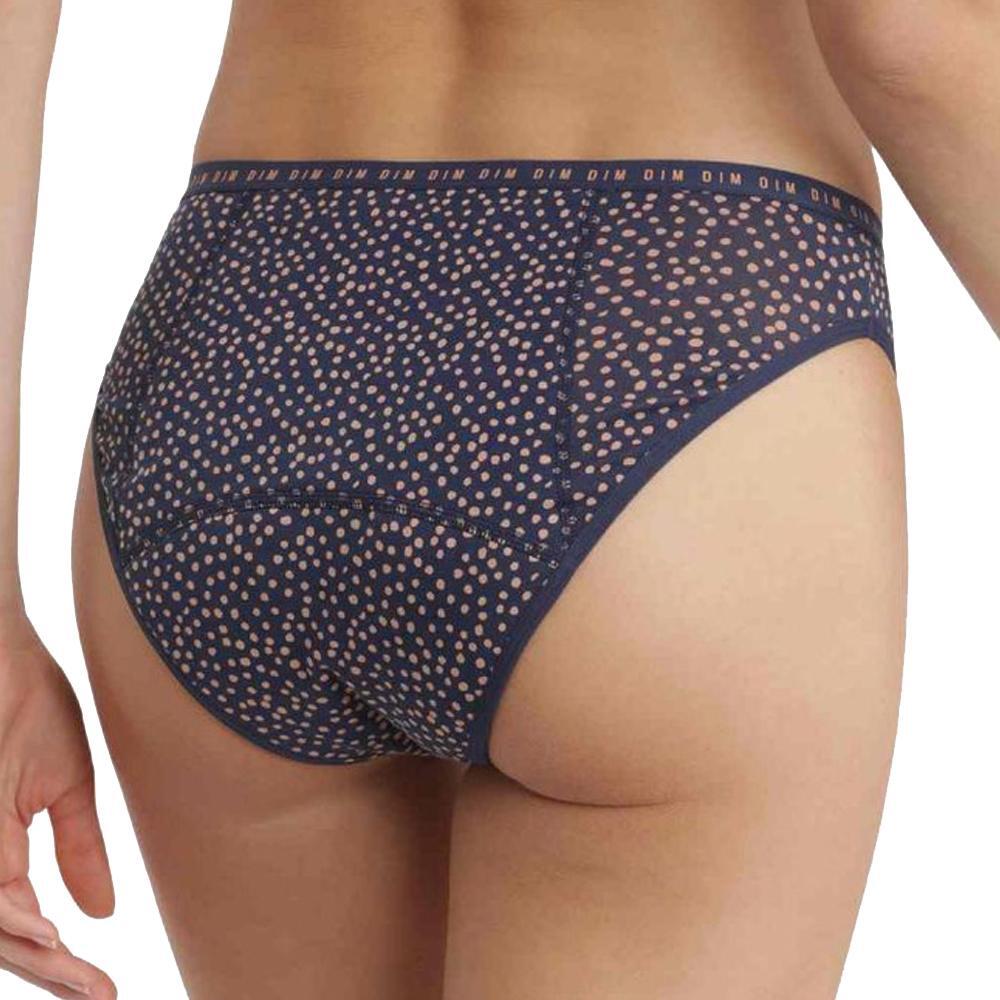 DIM Menstruationsunterwäsche Damen, mittlerer Schutz, Marineblau 2/5