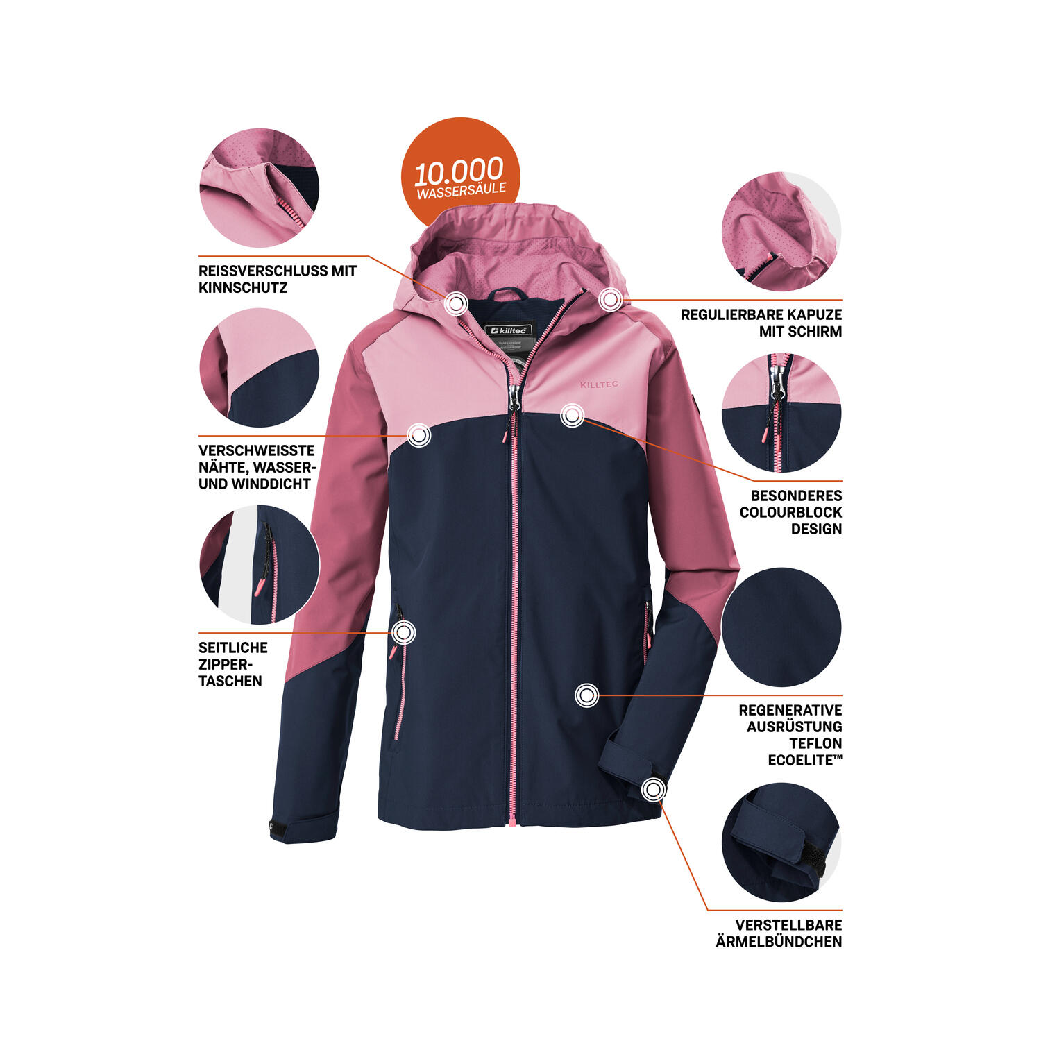 Kinder Jacke KOS 158 GRLS JCKT 5/7