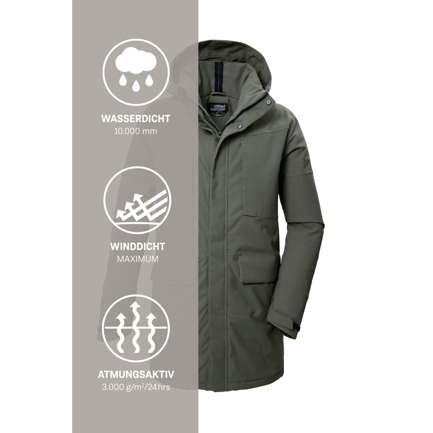 Herren Parka KOW 80 MN PRK 6/8