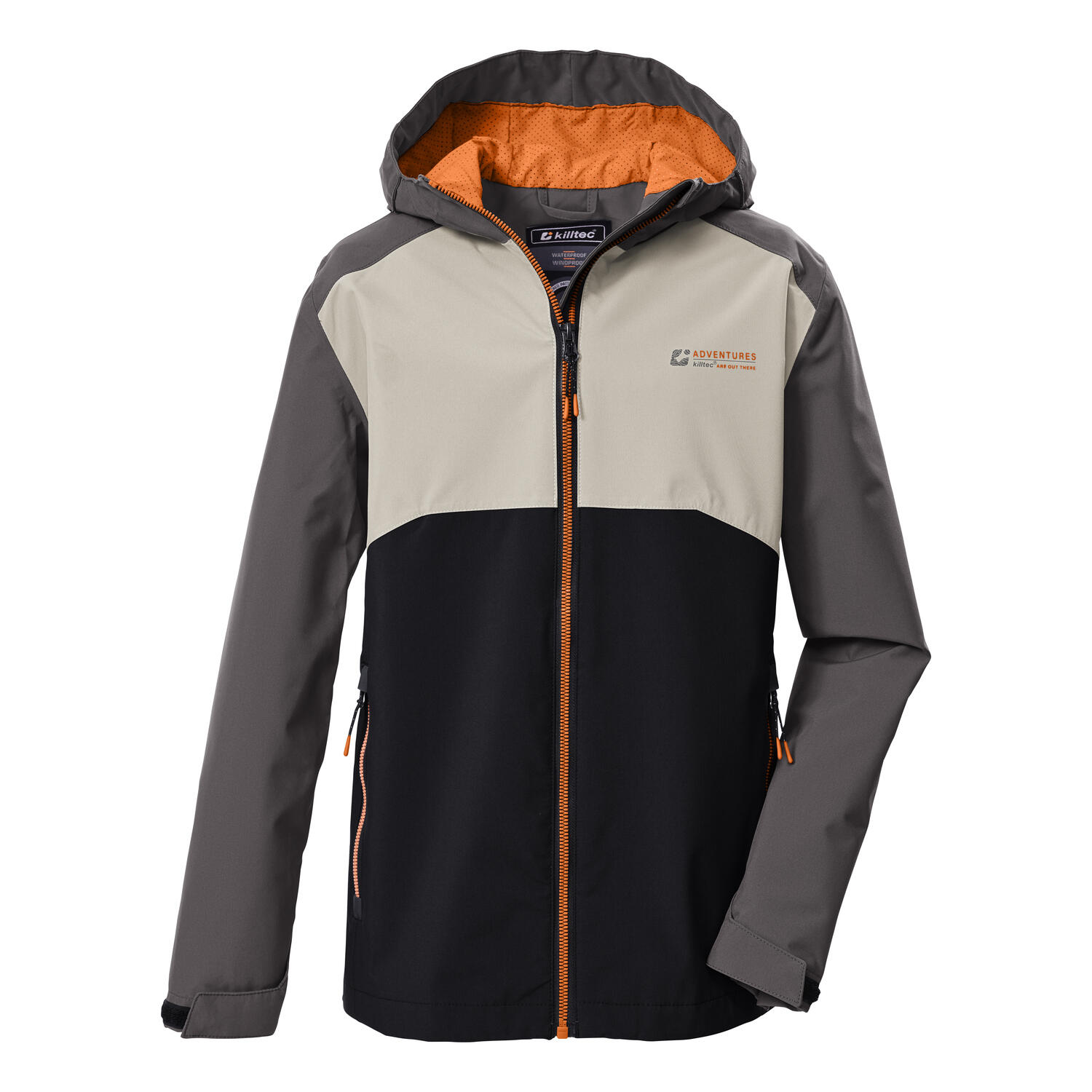 grau / beige