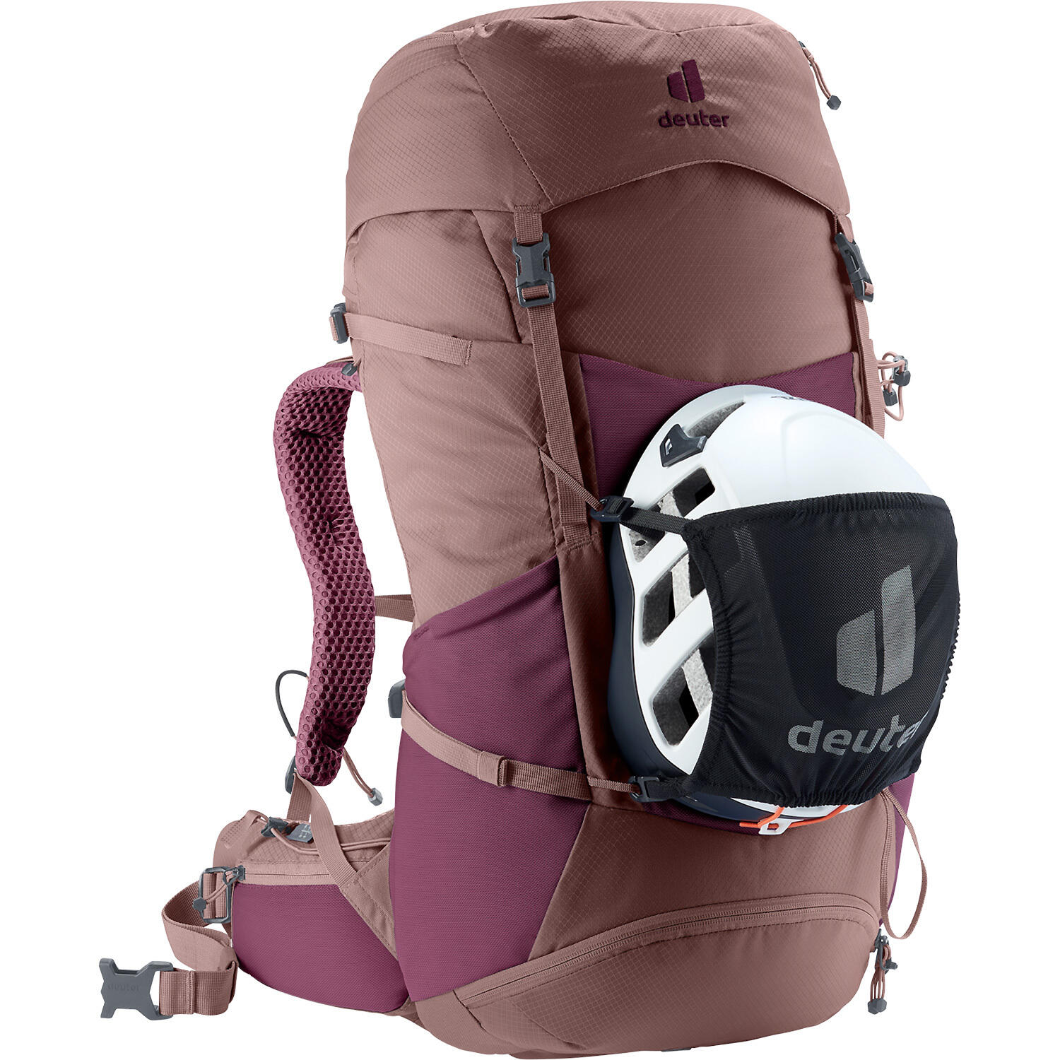 DEUTER Plecak trekkingowy damski Futura Pro 34 SL cassis-ashrose 7/7