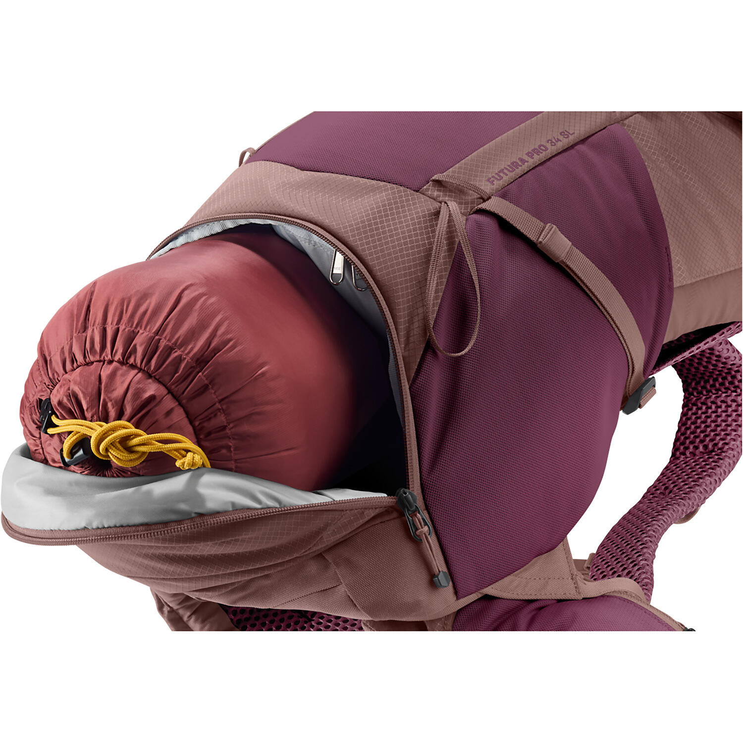 DEUTER Plecak trekkingowy damski Futura Pro 34 SL cassis-ashrose 4/7