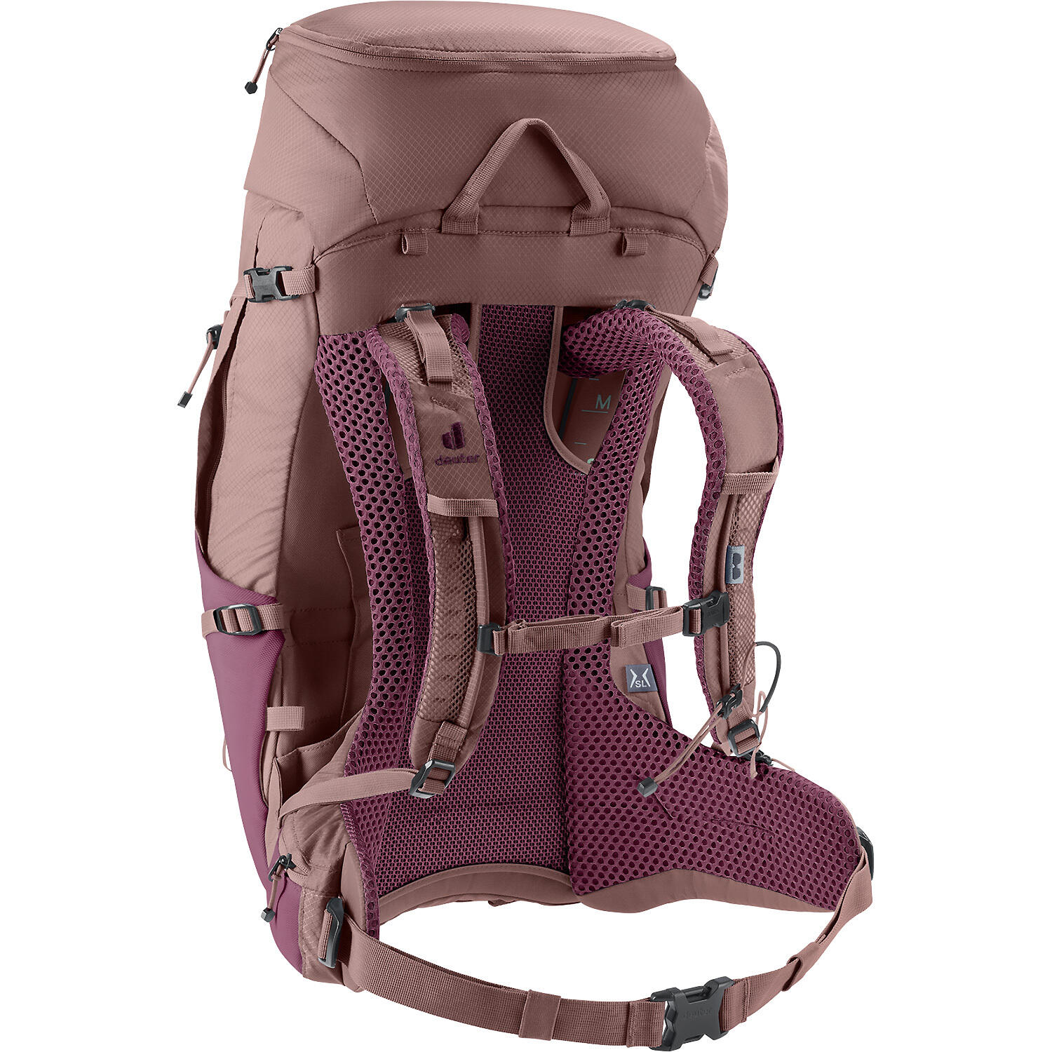 DEUTER Plecak trekkingowy damski Futura Pro 34 SL cassis-ashrose 3/7