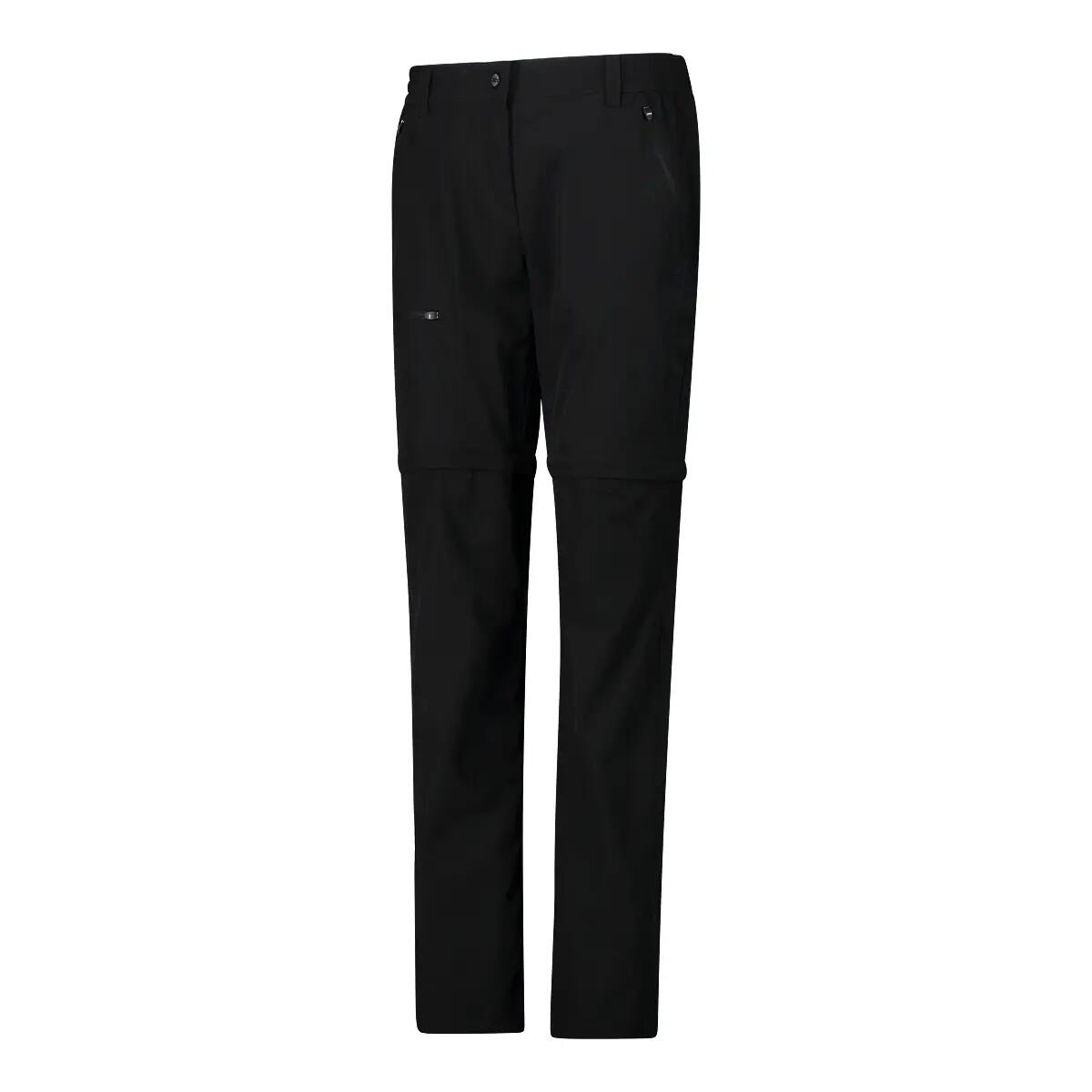Pantaloni da trekking stretch con cerniera e tasche cargo donna CMP 3/3