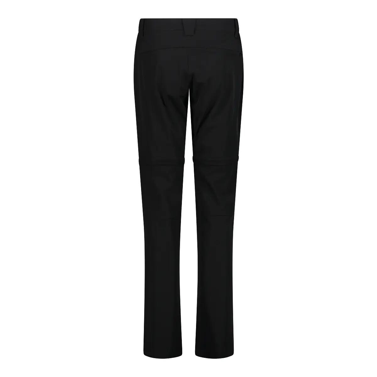 Pantaloni da trekking stretch con cerniera e tasche cargo donna CMP 2/3