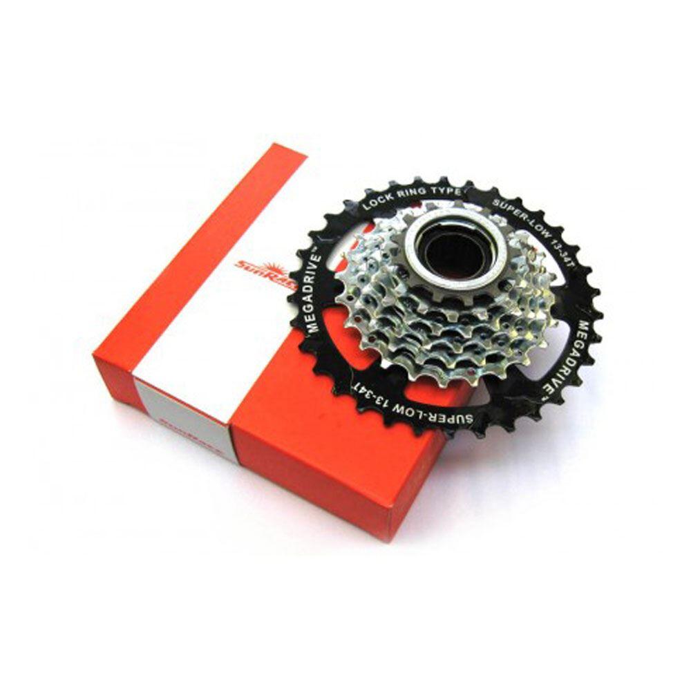 SunRace Rear Freewheel 13 - 34T 7 Speed gears Screw on Mega Range