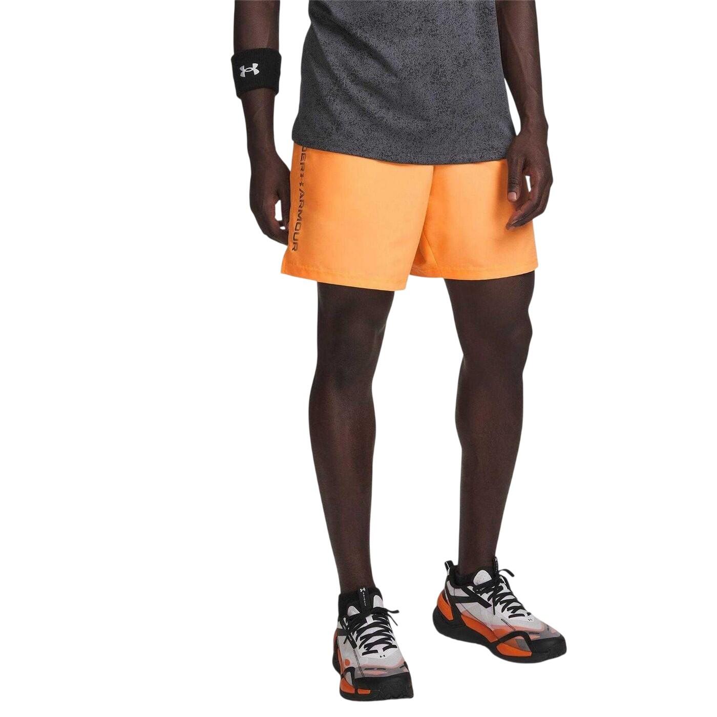 Under Armour Mens Vertical Logo Regular Shorts
