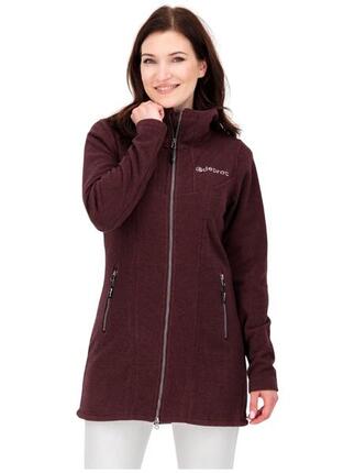 Damen - Naturwandern - Fleecejacke - warm, mit Kapuze und Taschen - GLORY APRIL