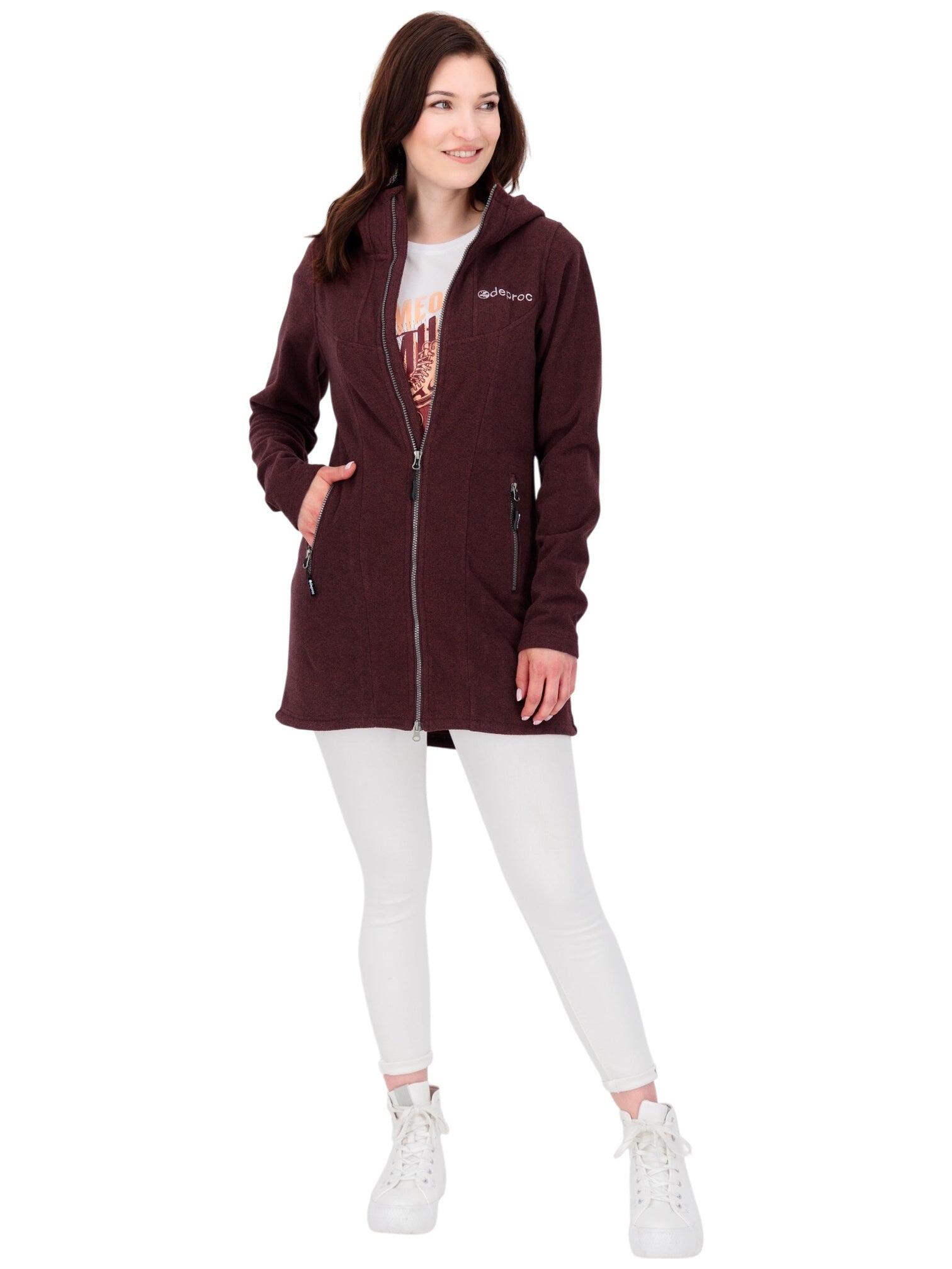 Damen - Naturwandern - Fleecejacke - warm, mit Kapuze und Taschen - GLORY APRIL 5/5