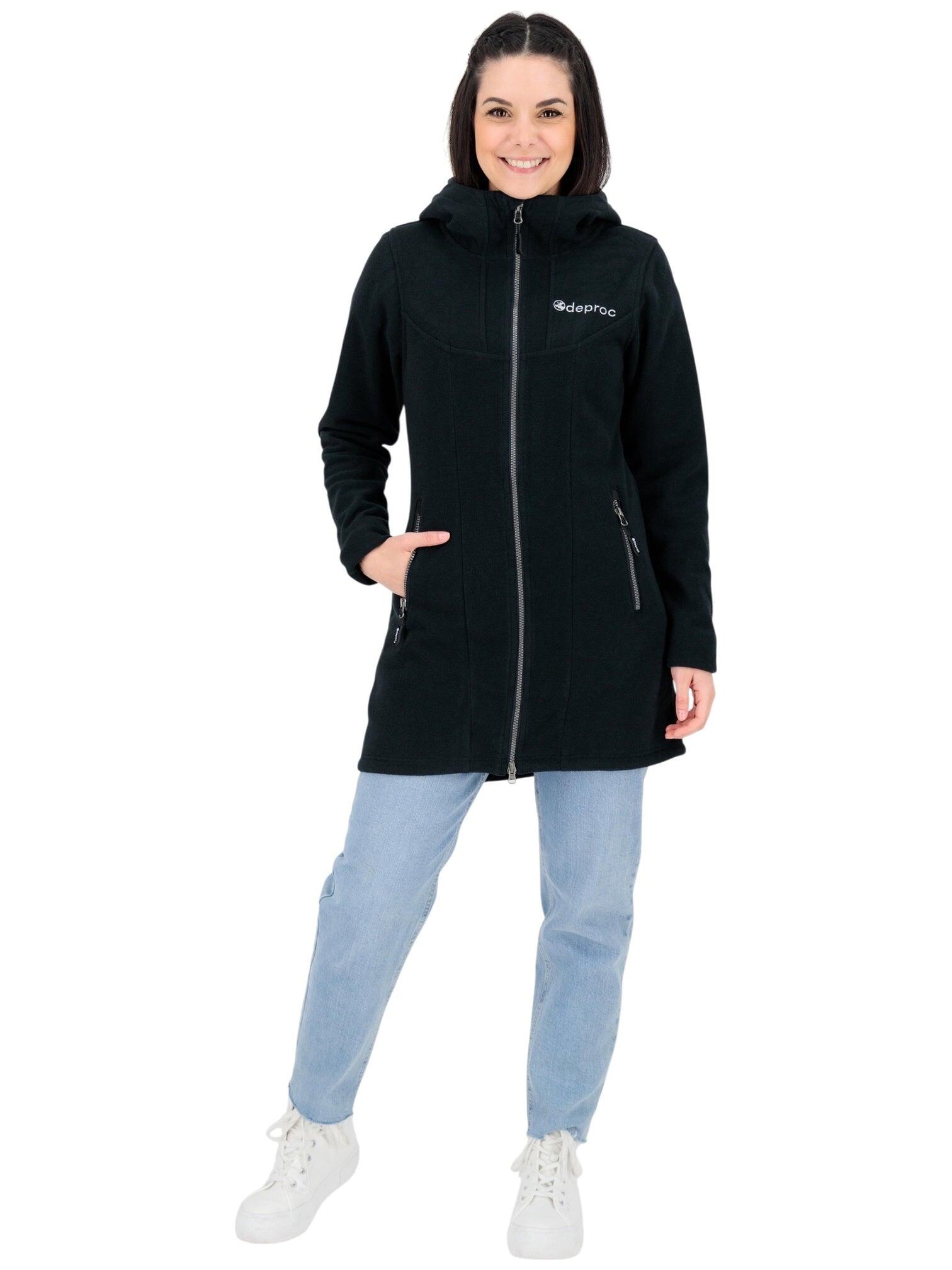 Damen - Naturwandern - Fleecejacke - warm, mit Kapuze und Taschen - GLORY APRIL 5/5