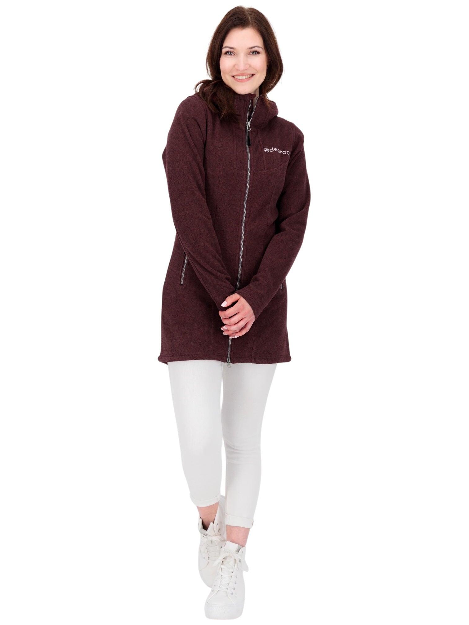 Damen - Naturwandern - Fleecejacke - warm, mit Kapuze und Taschen - GLORY APRIL 4/5