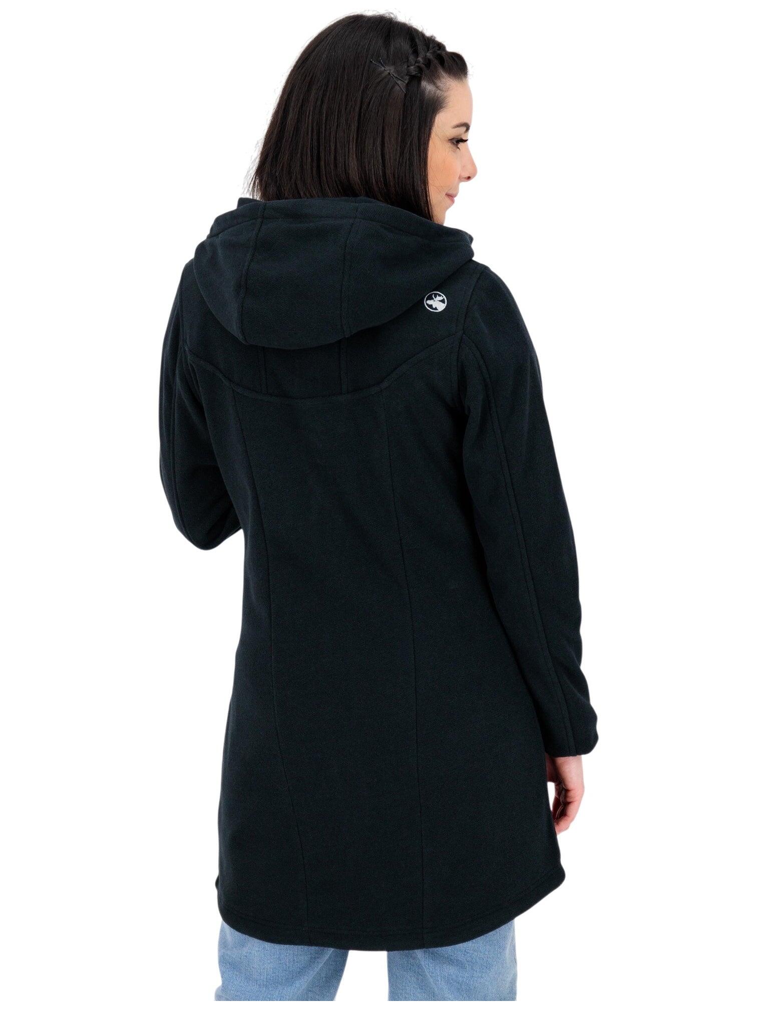 Damen - Naturwandern - Fleecejacke - warm, mit Kapuze und Taschen - GLORY APRIL 3/5
