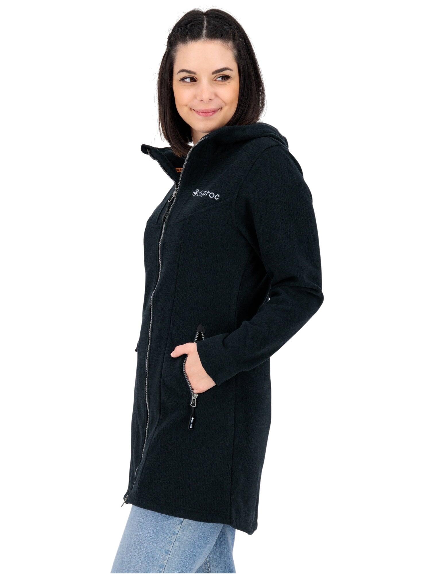 Damen - Naturwandern - Fleecejacke - warm, mit Kapuze und Taschen - GLORY APRIL 2/5