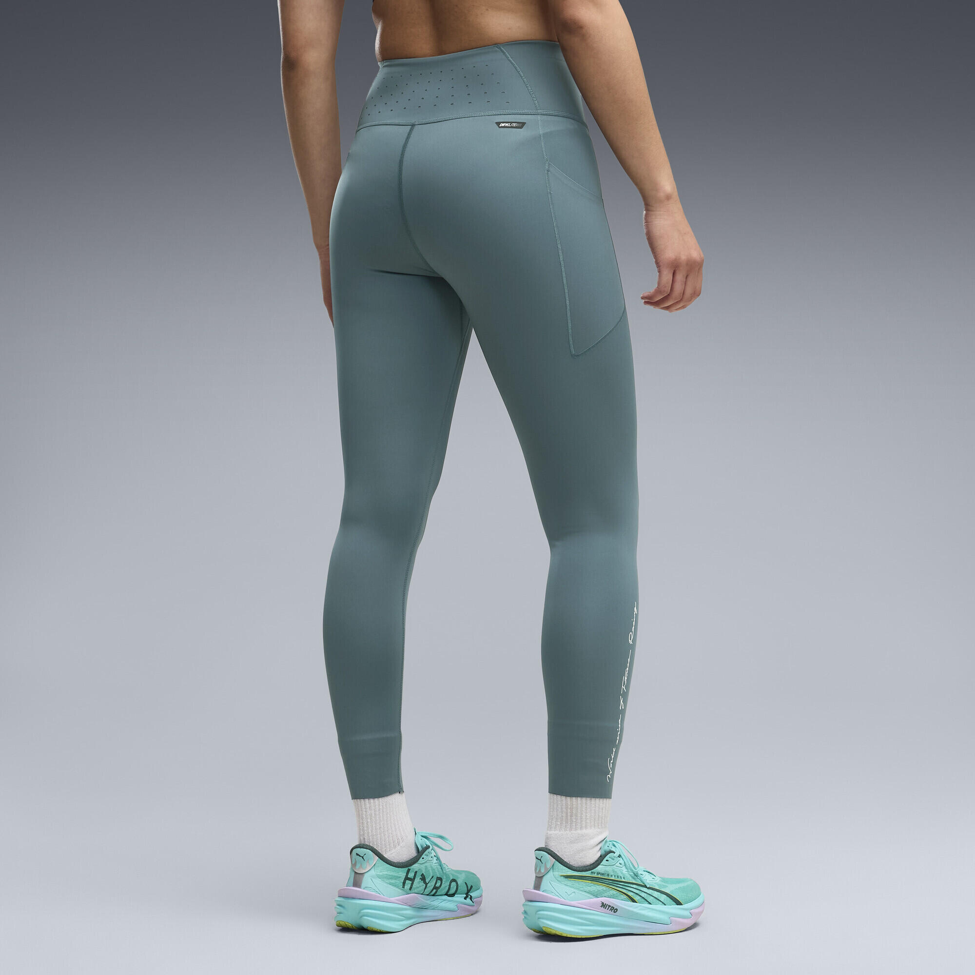 Pantaloni aderenti PUMA x HYROX PWRMODE 7/8 da donna PUMA 5/6