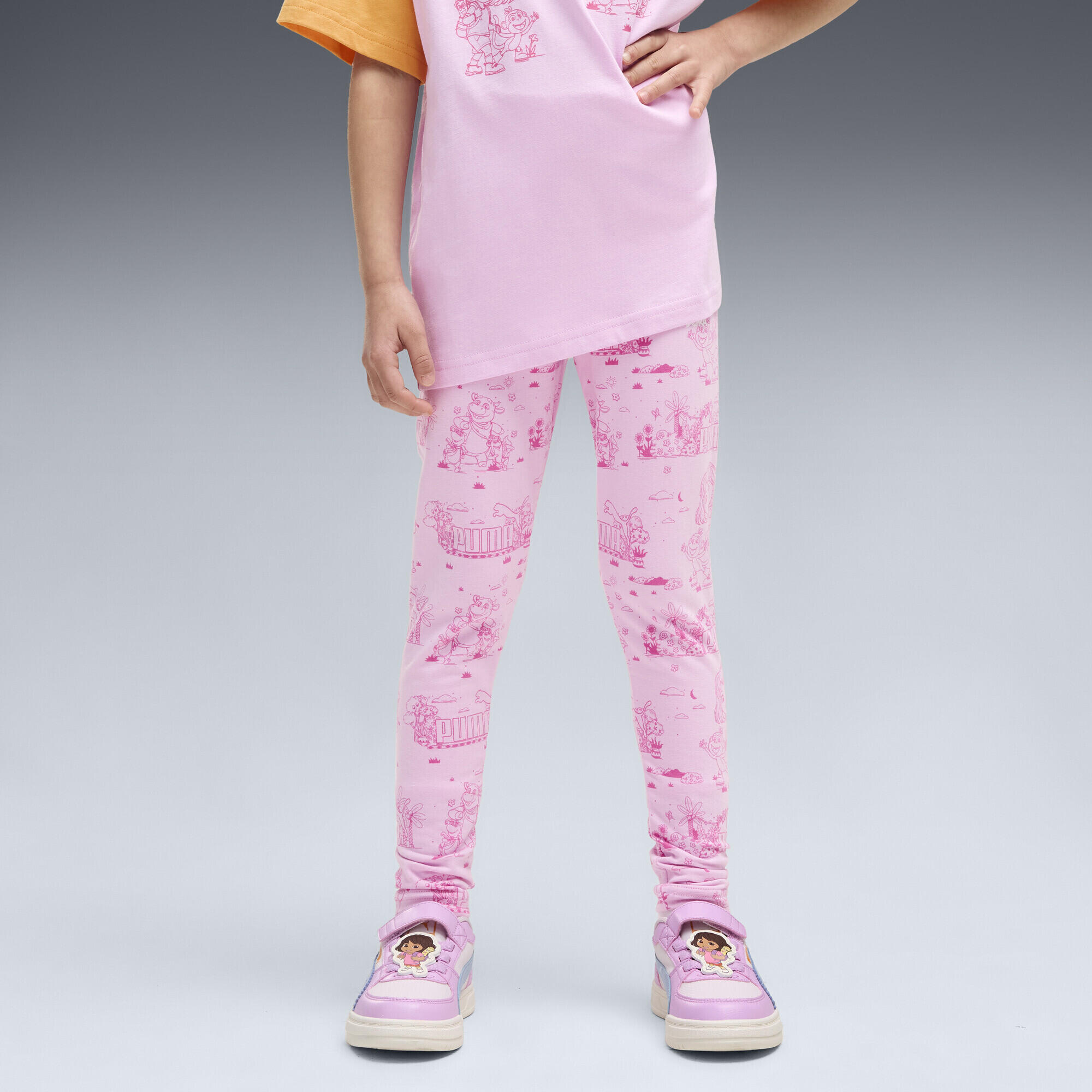 PUMA x DORA THE EXPLORER Leggings mit Print Mädchen PUMA 4/5