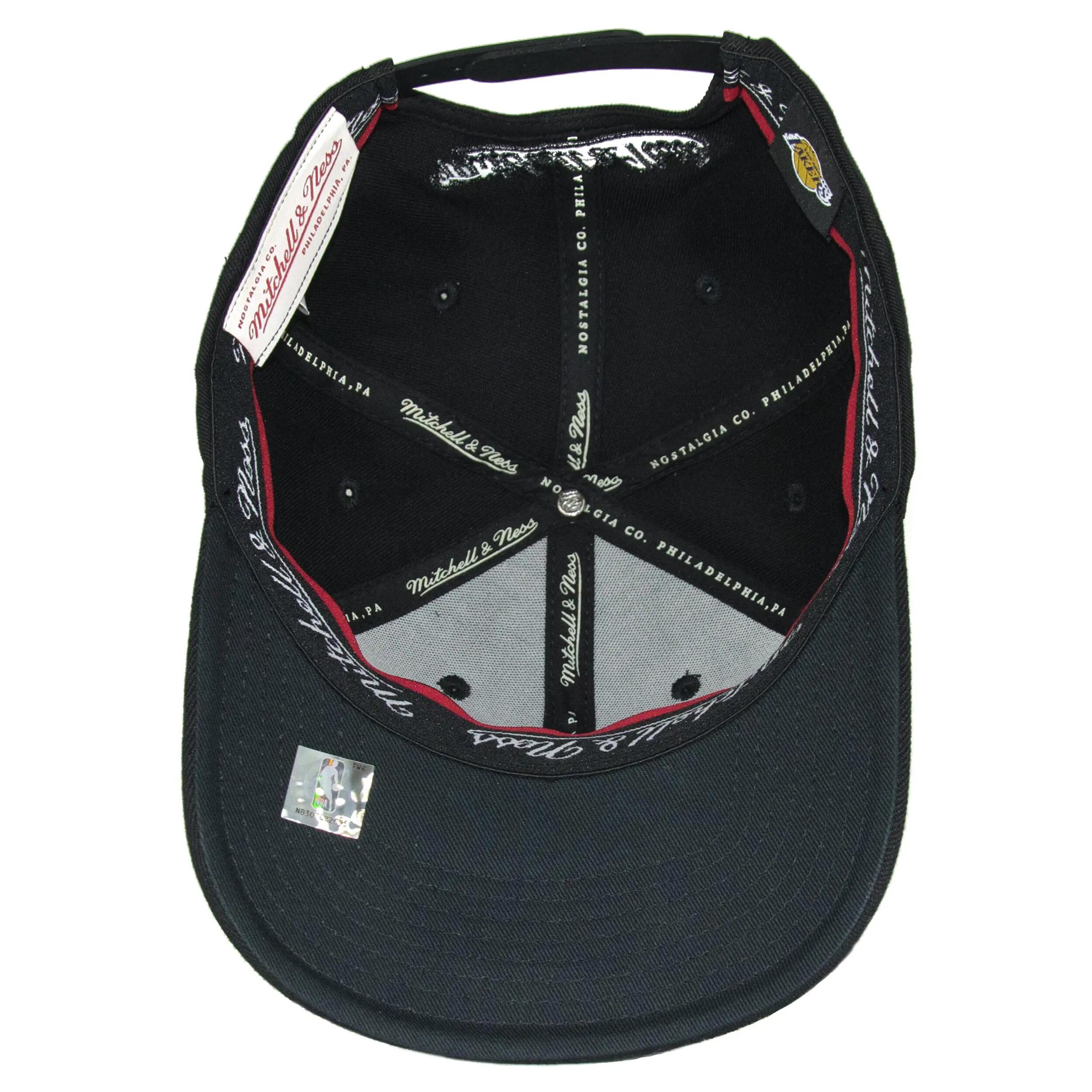 NBA Snapback Classic Red LA Lakers Casquette, noire, Noir , taille unique 4/5