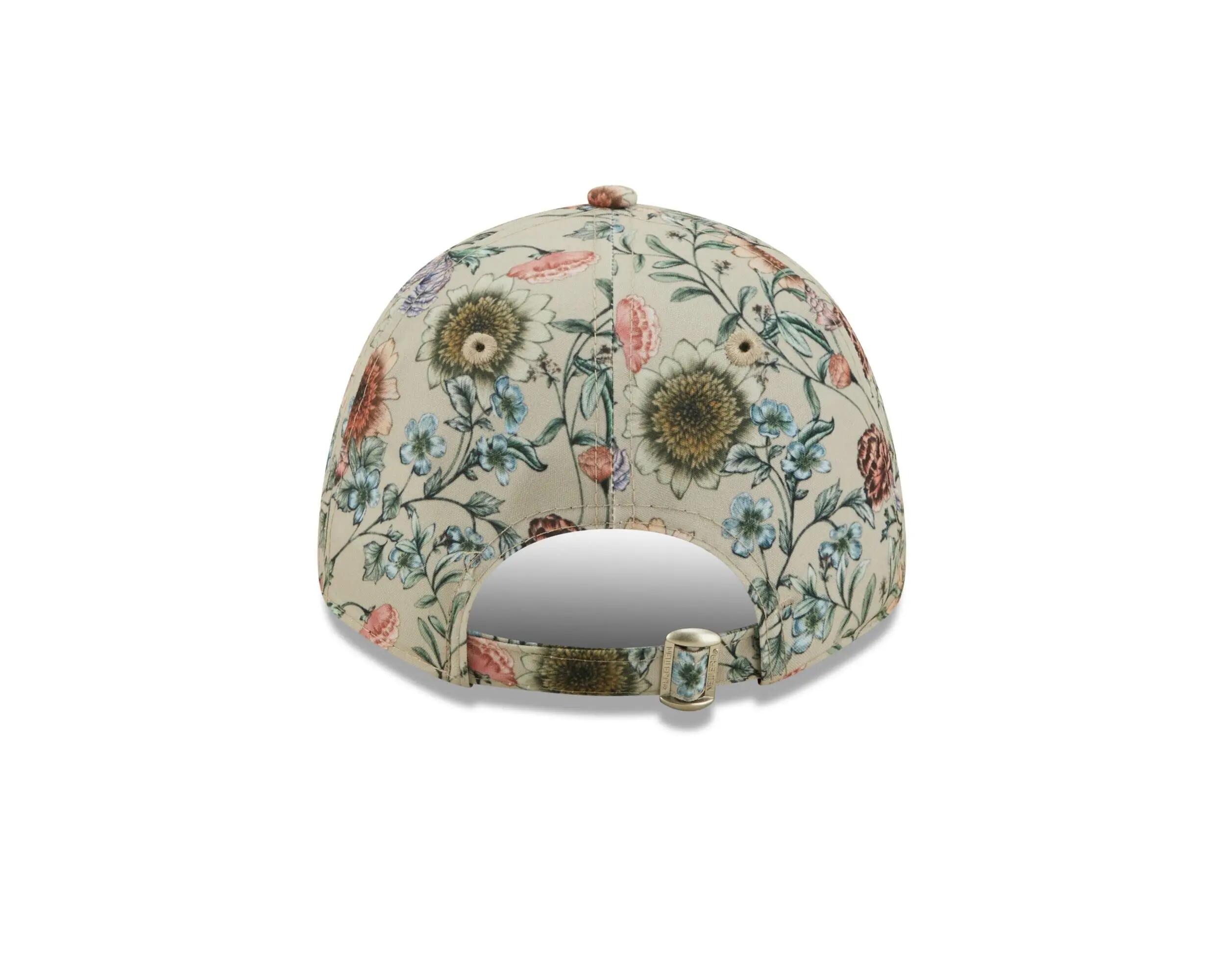 New York MLB Floral Stone 9Forty Adjustable Women Cap - One-Size 4/5