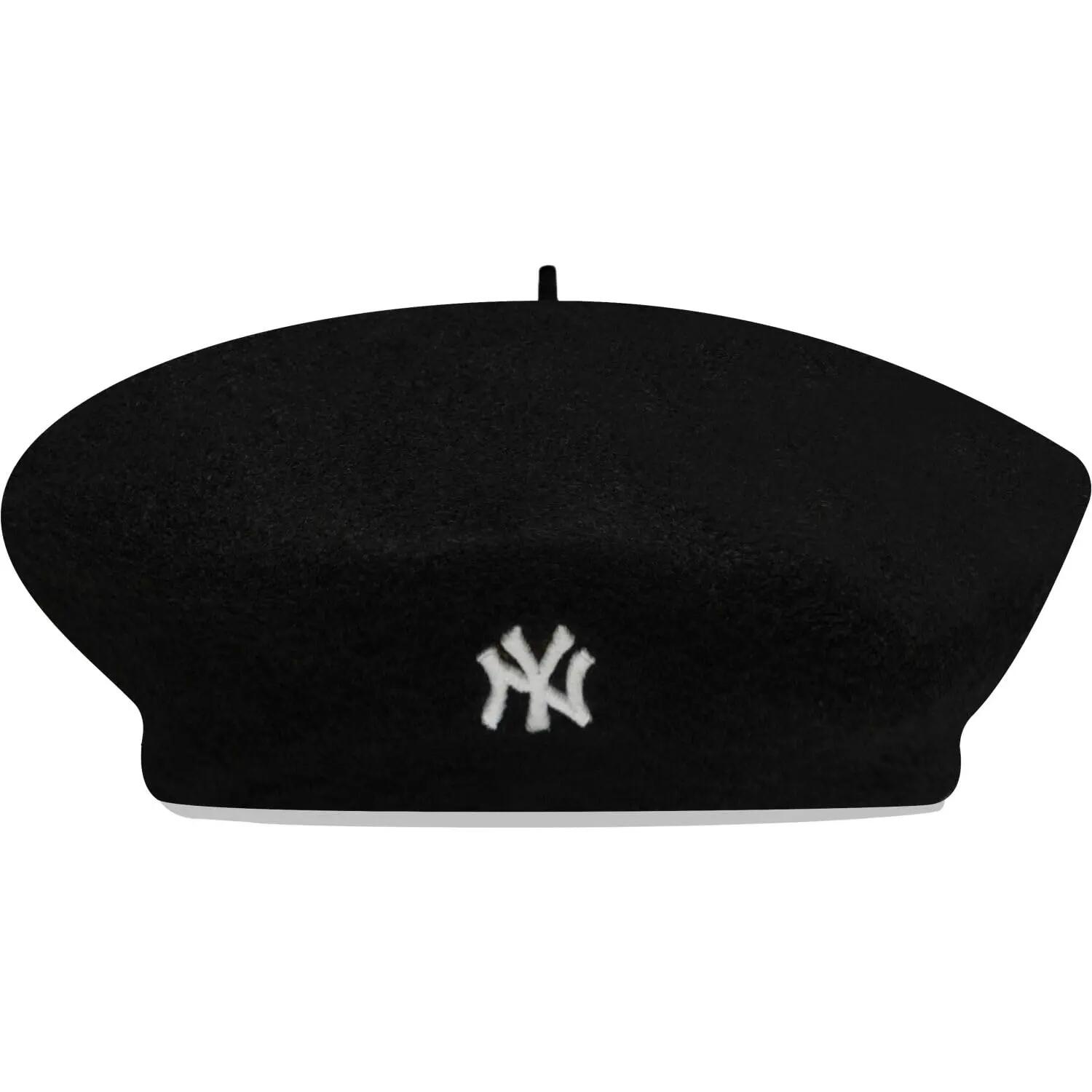 Femme Bonnet Beret Hat - New York Noir 4/5