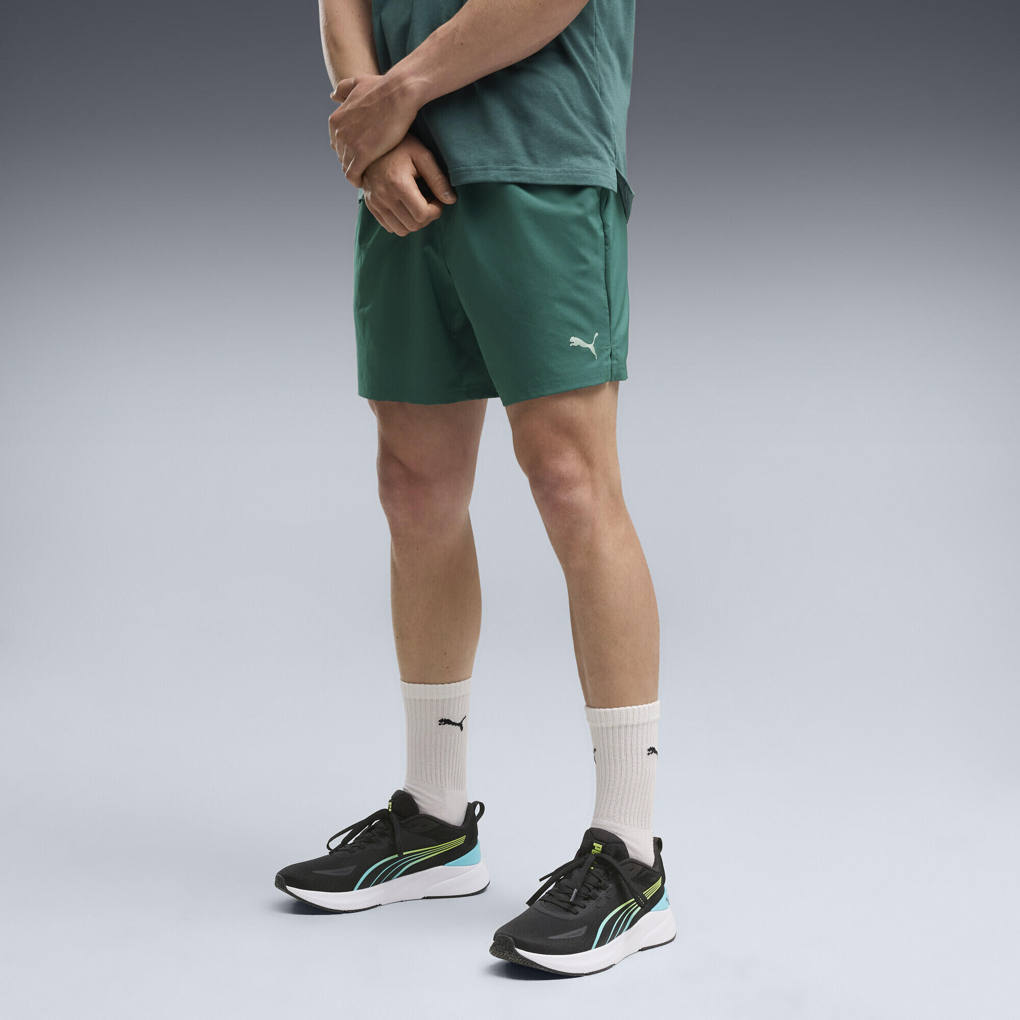 Flex geweven short voor heren, 18 cm PUMA 4/5