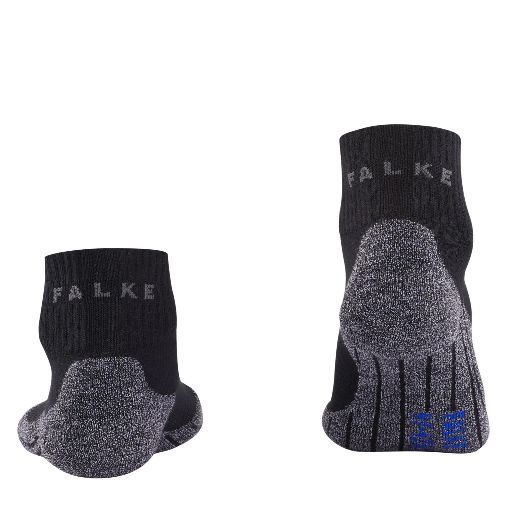 FALKE TK2 Short Cool Dames Sokken – Black – 39-40 8/13