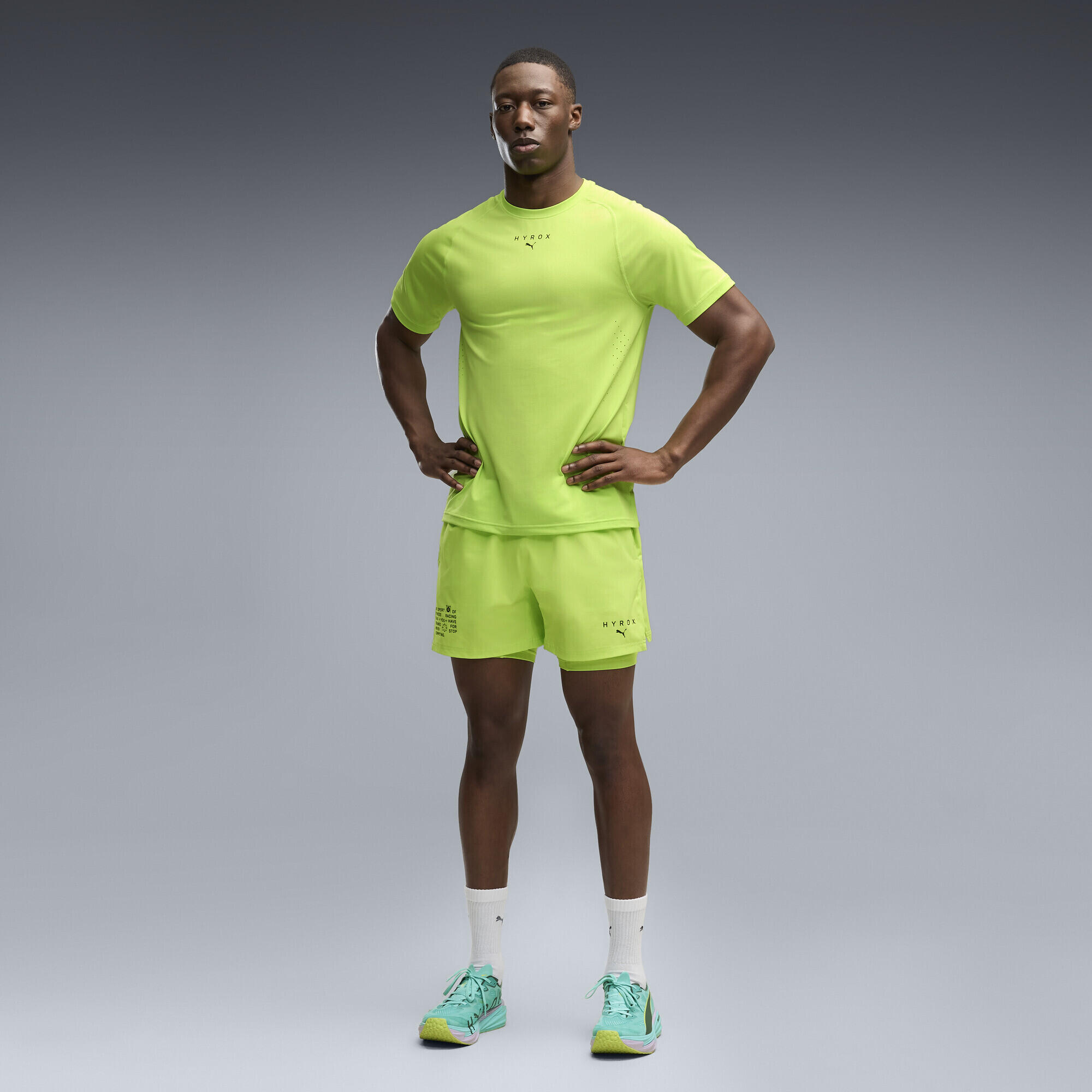 Short 2-en-1 PWRMODE PUMA x HYROX Homme PUMA 2/6
