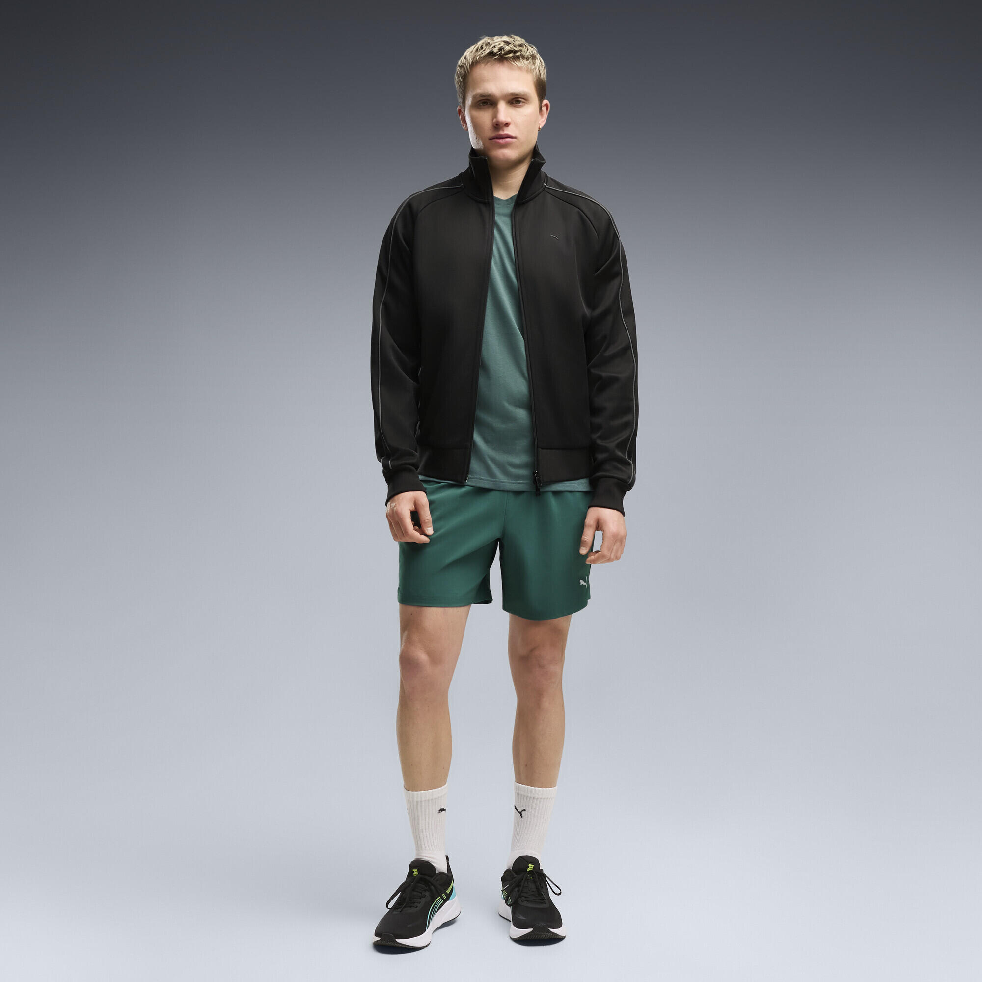 Flex geweven short voor heren, 18 cm PUMA 2/5