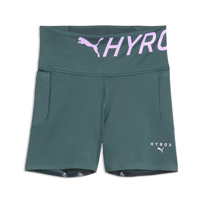 Pantaloni aderenti PUMA x HYROX PWRMODE 4" da donna PUMA