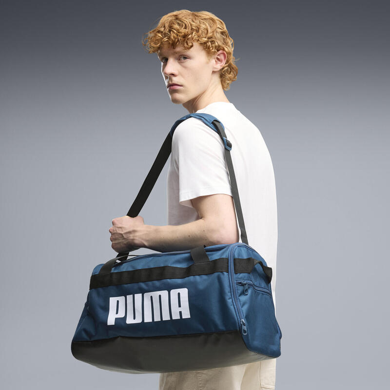 Geantă cu transportare pe umăr adulți compartiment pantofi Challenger, roz PUMA