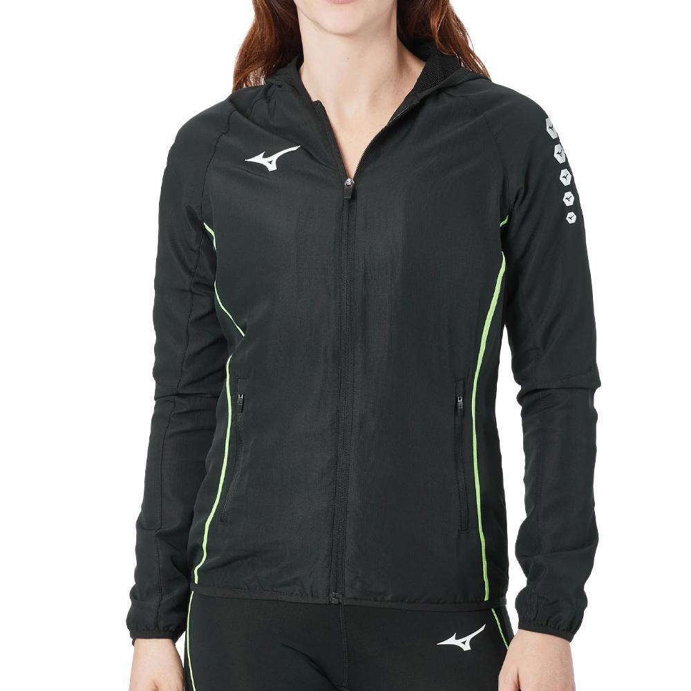 Mizuno Nagasaki Women's Black Running Jacket