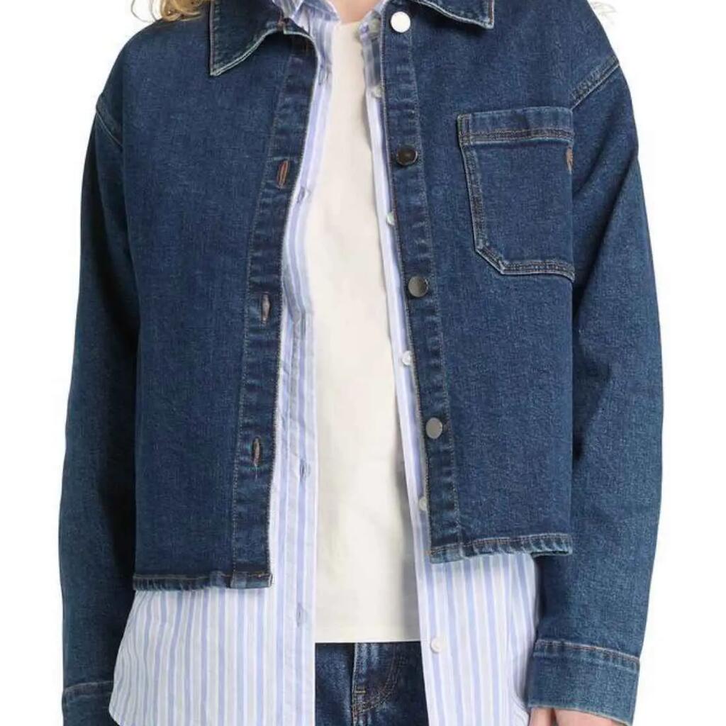 Giacca - sportswear - donna - denim, vestibilità regular - Timberland - blu