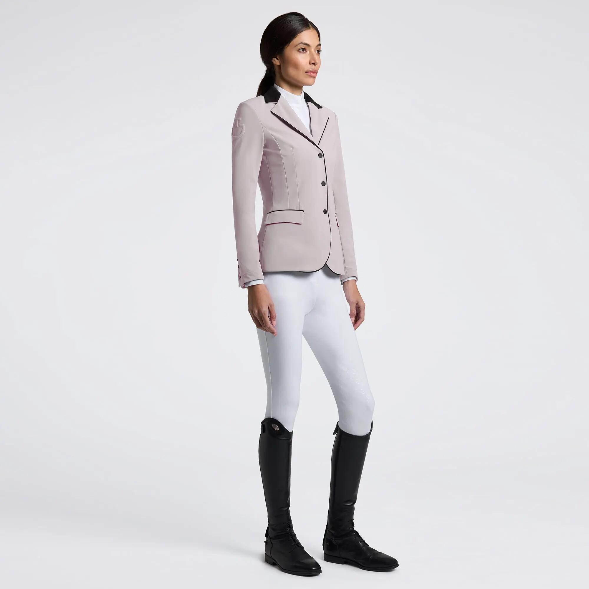Cavalleria Toscana Dames Gp Wedstrijdjas Met Rits Charcoal - 3/6