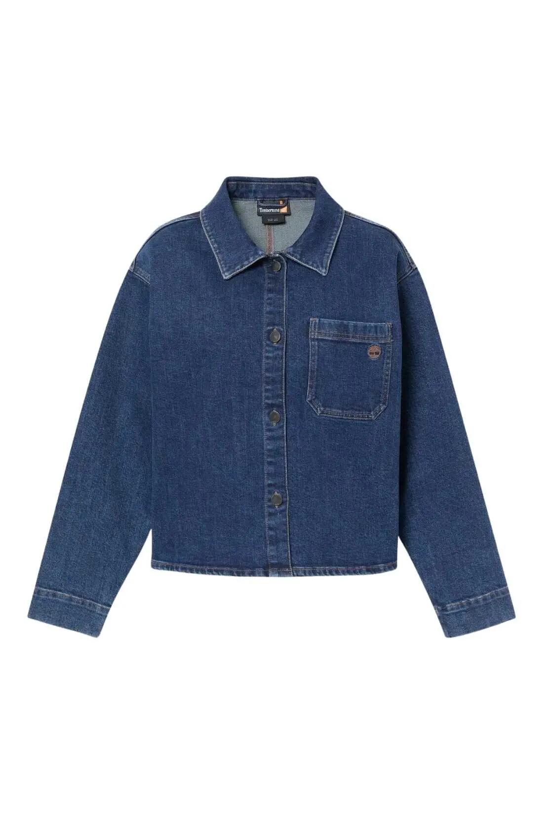 Damen - sportswear - jeansjacke - regular fit, langarm - Timberland - blau 2/4