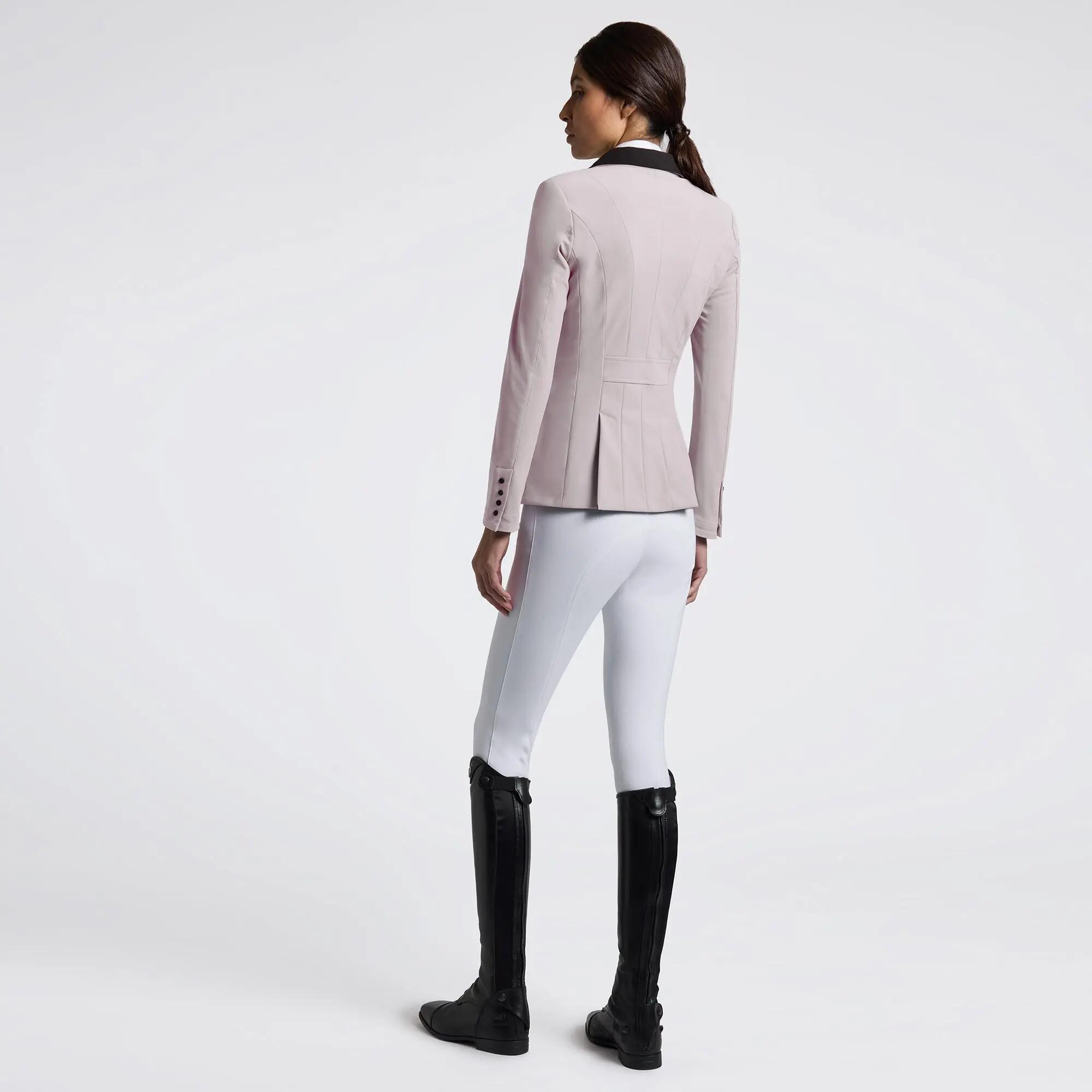 Cavalleria Toscana Dames Gp Wedstrijdjas Met Rits Violet Ice - 5/6